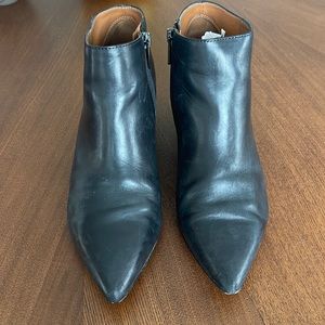 Franco Sarto Black Ankle Booties